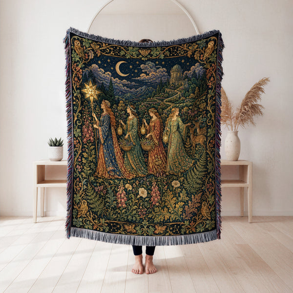 The Lantern Maidens of the Starry Vale Blanket