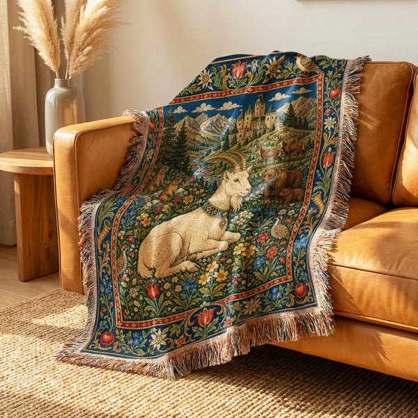 The White Ibex of the Mountain Vale Blanket