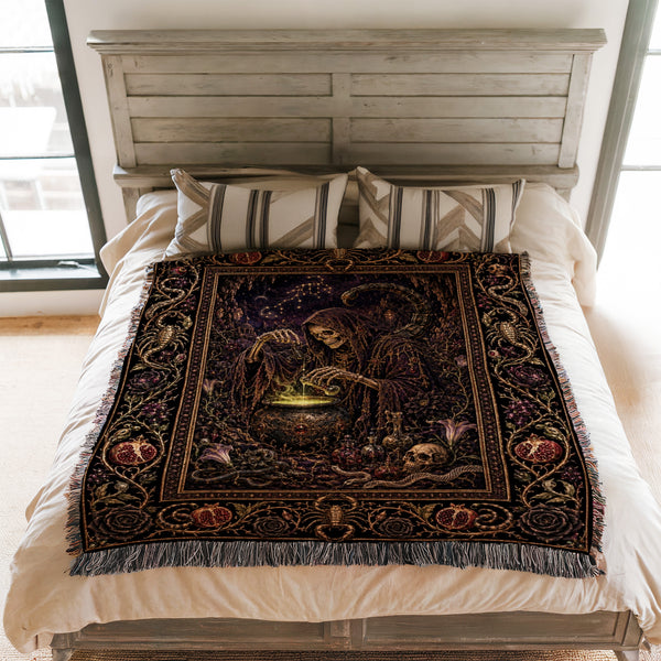 Scorpio Midnight Alchemist Blanket