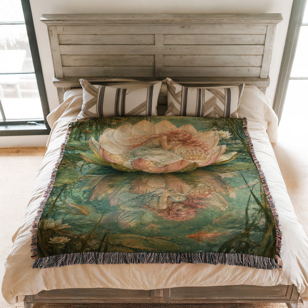 Sleeping Water Lily Fairy Blanket