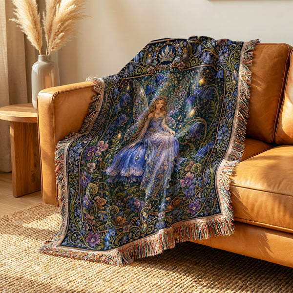 Bluebell Fairy Queen Blanket