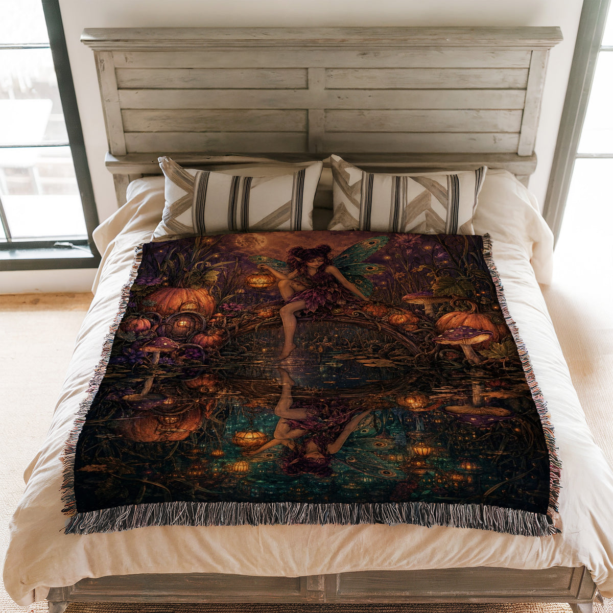 Pumpkin Pond Fairy Blanket