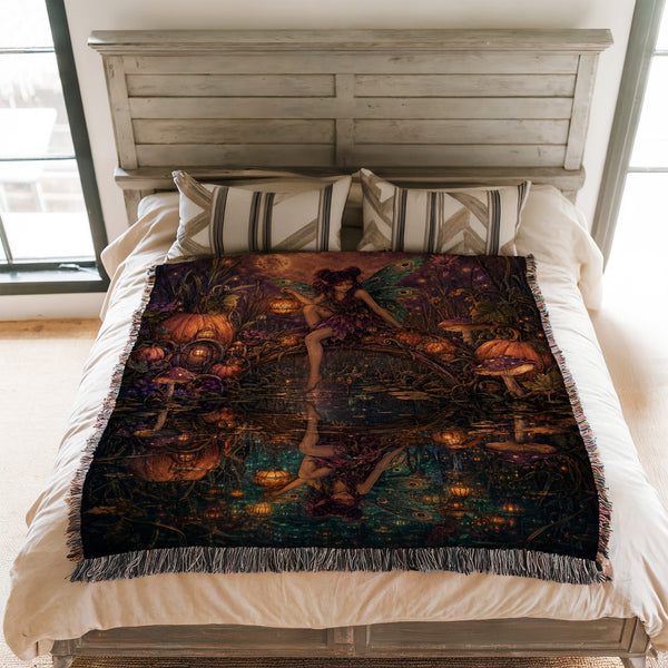 Pumpkin Pond Fairy Blanket
