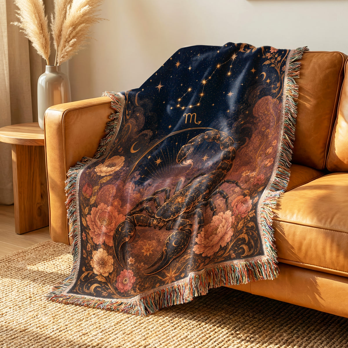 Scorpio Starlit Scorpion Blanket