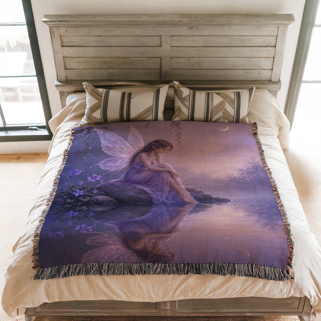 Lavender Moon Fairy Blanket