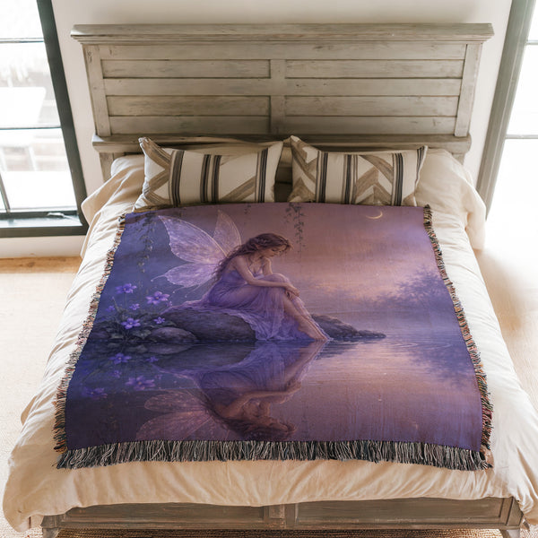 Lavender Moon Fairy Blanket