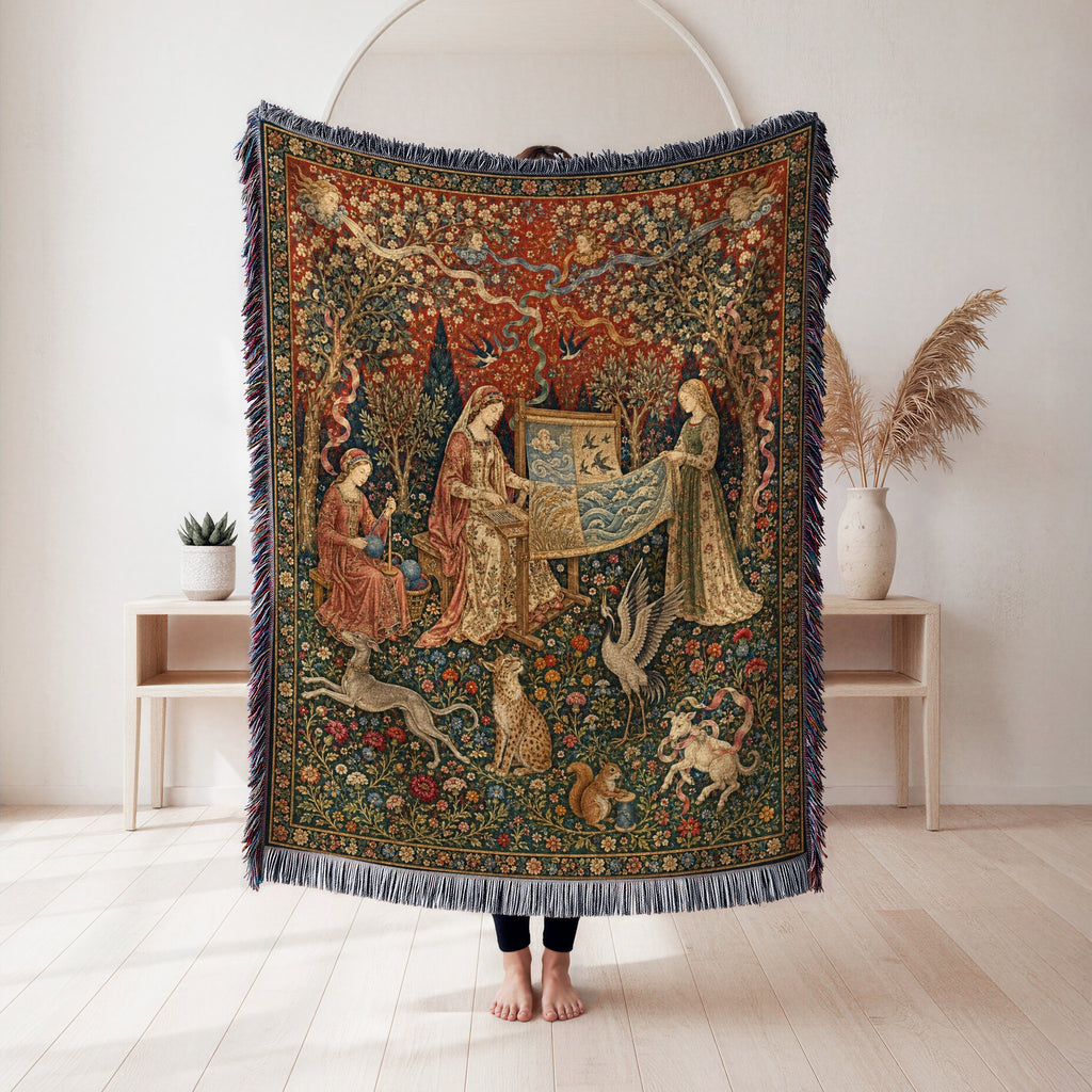 The Embroiderers’ Garden Blanket