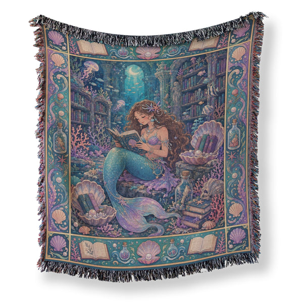 Mermaid's Secret Library Blanket