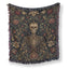 The Crowned Skeleton Court Blanket