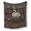 The Swan's Library Vintage Blanket
