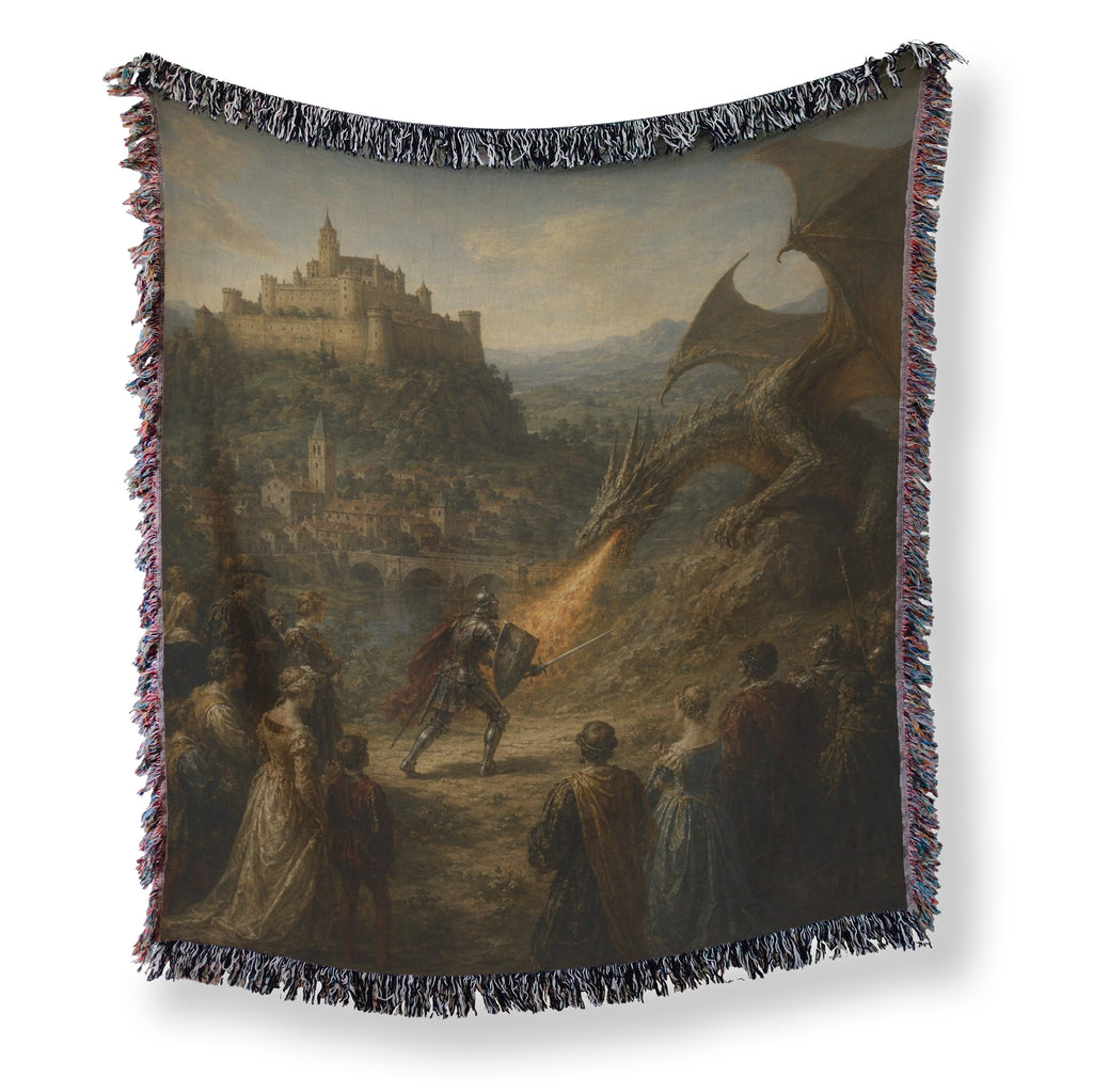 The Dragon of the Old Keep Blanket