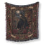 Midnight Vampire Rose Blanket
