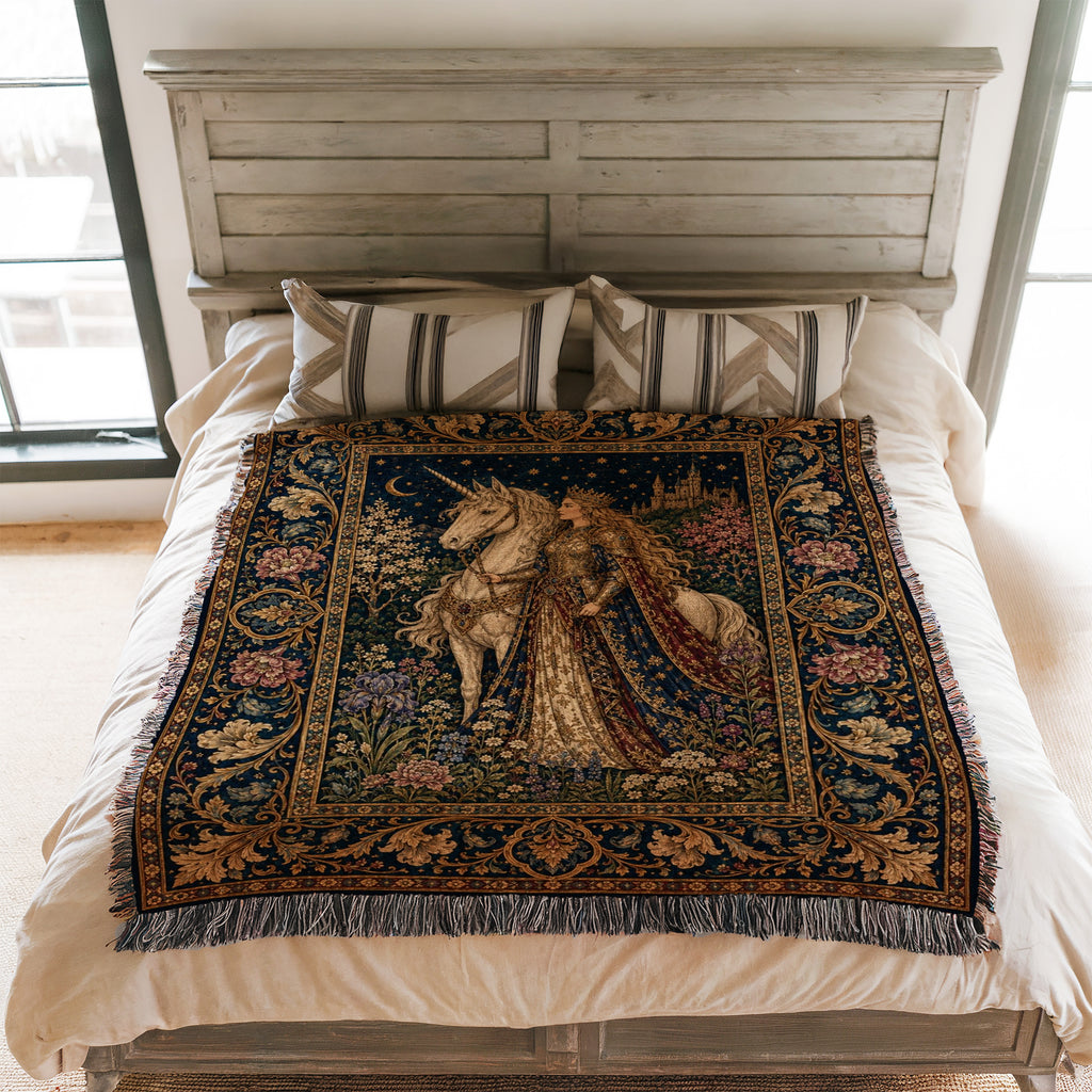 The Unicorn Queen Blanket