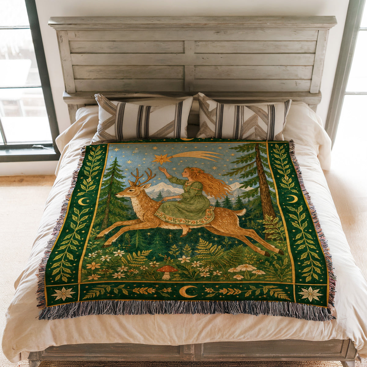 Shooting Star Stag Blanket