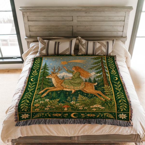 Shooting Star Stag Blanket