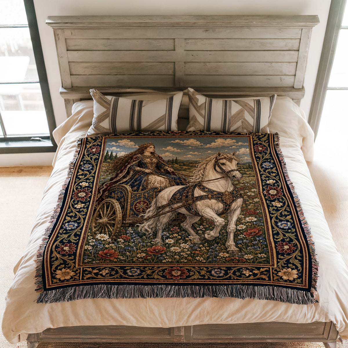 The Queen’s Meadow Journey Blanket