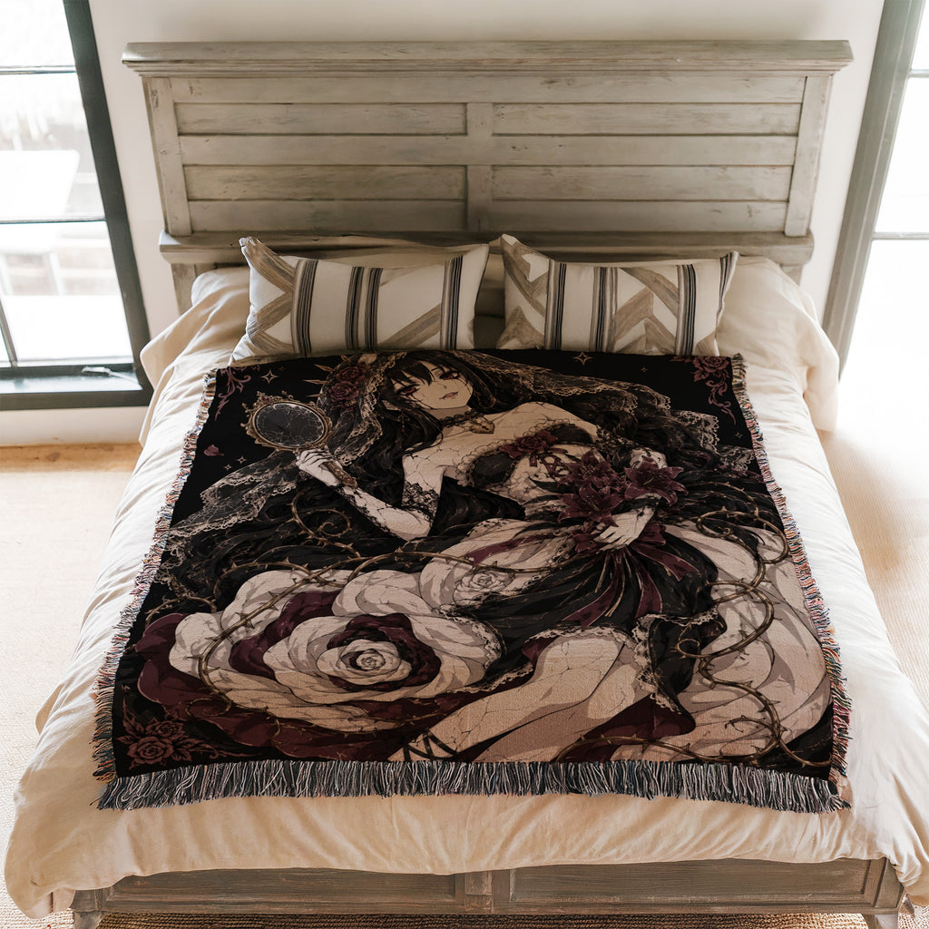 The Rose Veil Bride Blanket