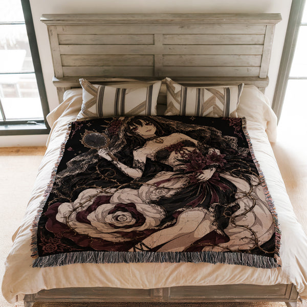 The Rose Veil Bride Blanket