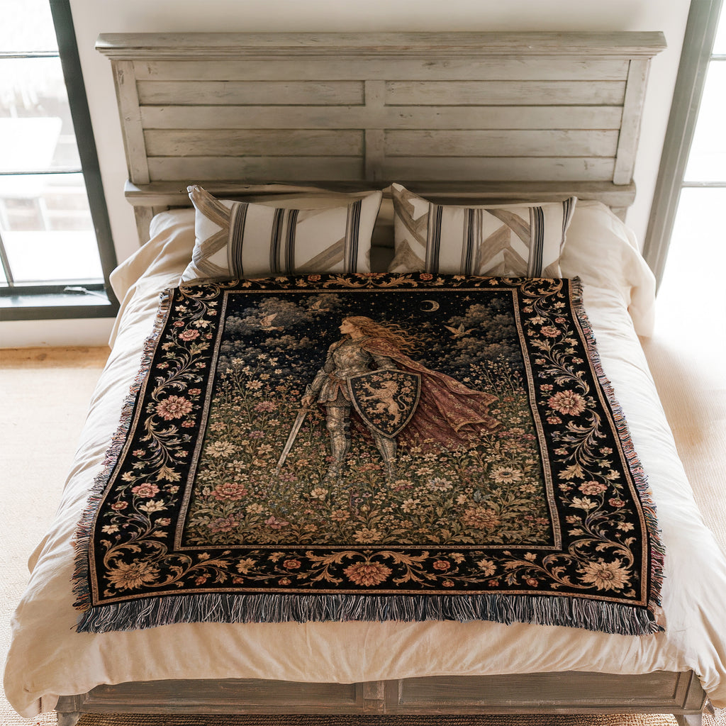 The Lionheart Knight Blanket