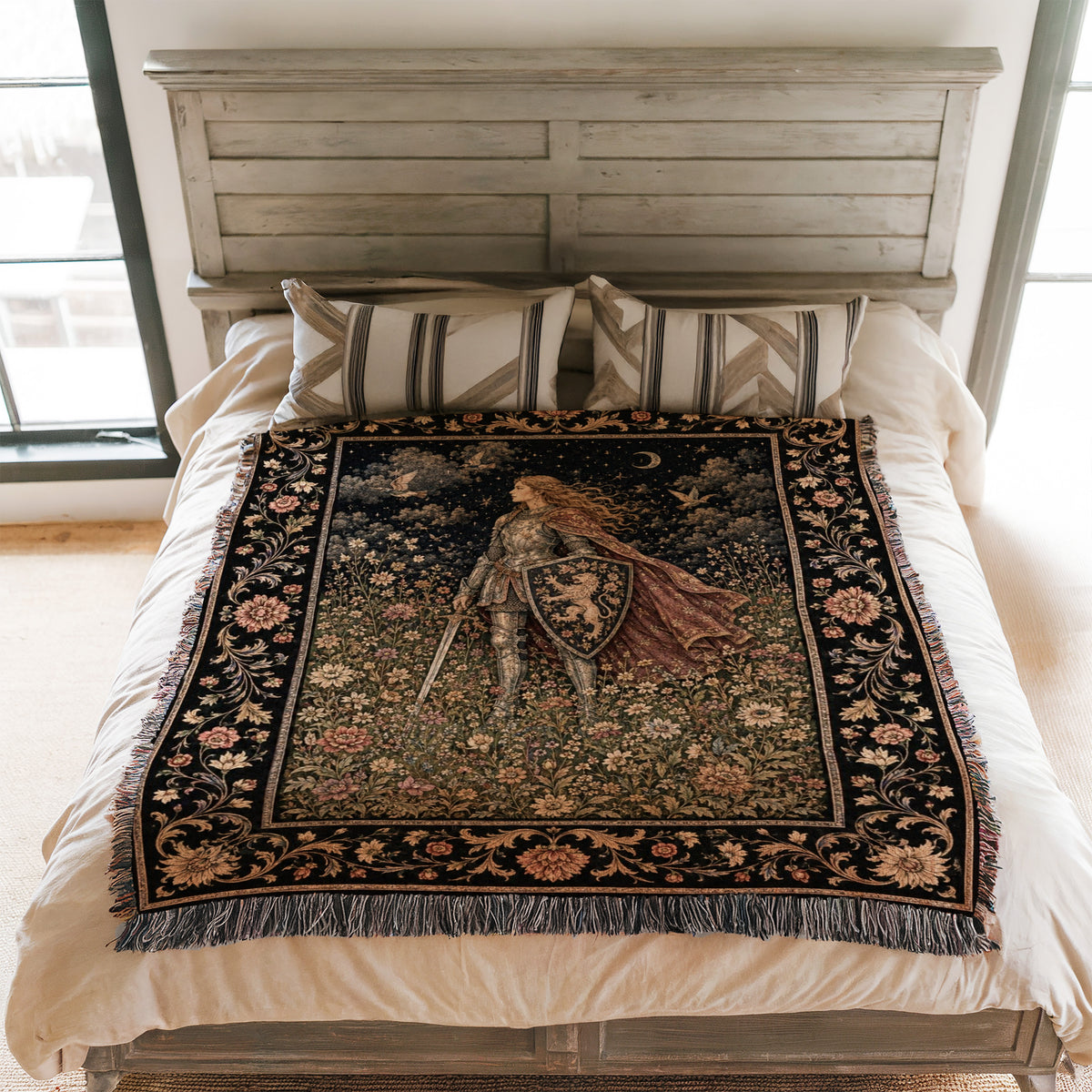 The Lionheart Knight Blanket