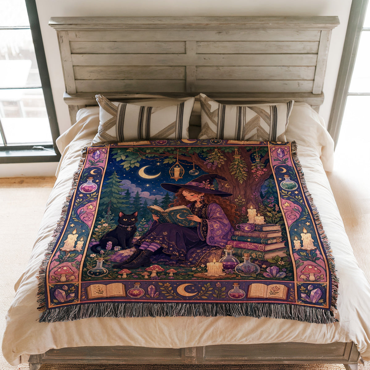The Woodland Witch Reader Blanket