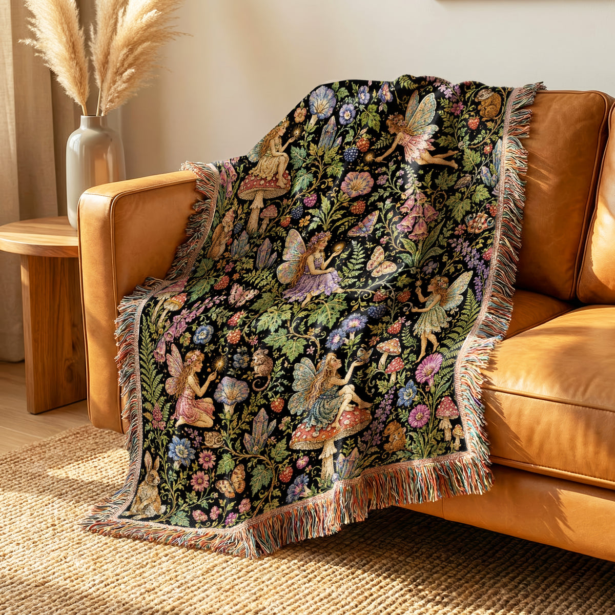 Fairy Garden Woodland Blanket