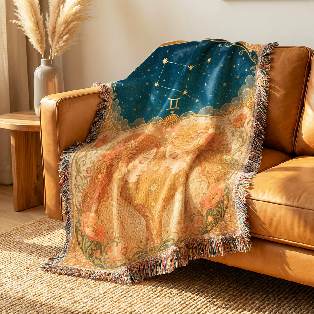 Gemini Floral Twins Blanket