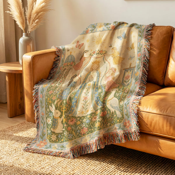 Spring Fairy Coronation Blanket