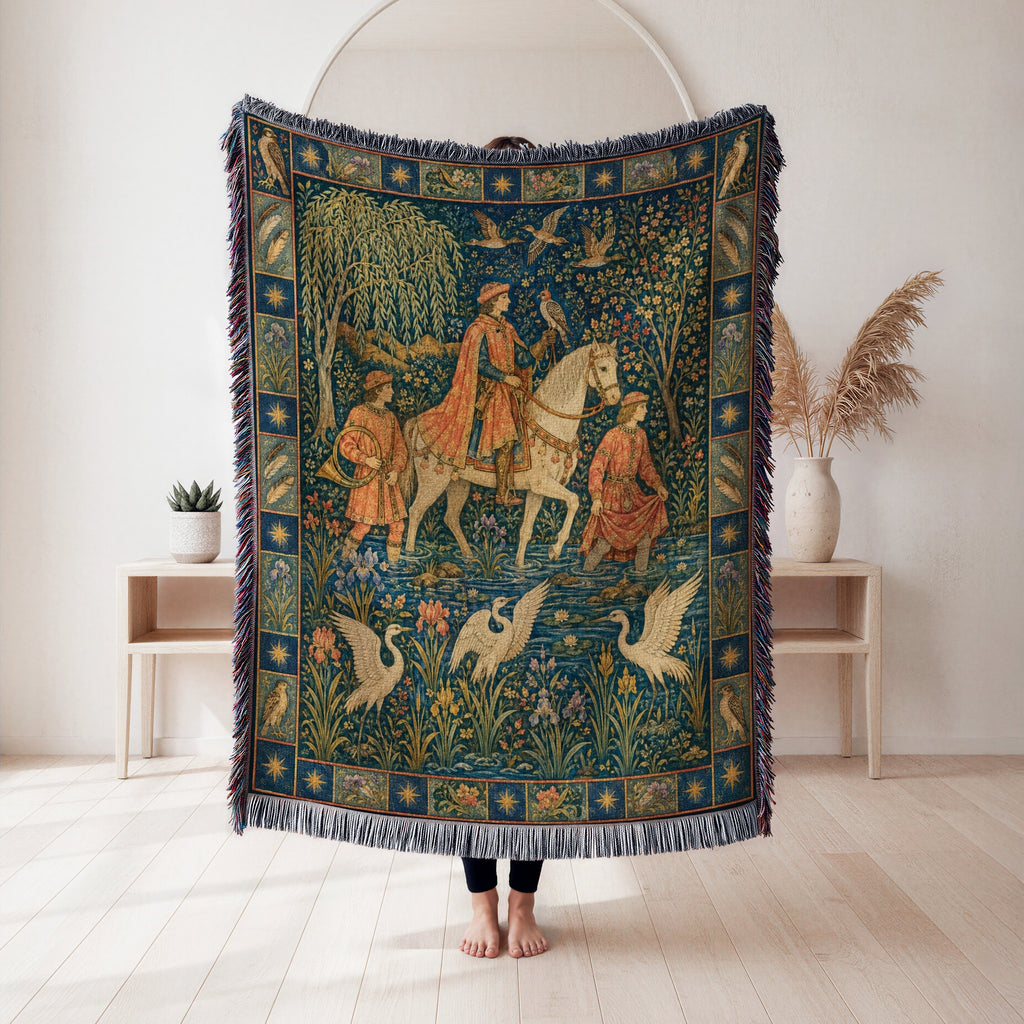 The Falconer’s River Crossing Blanket