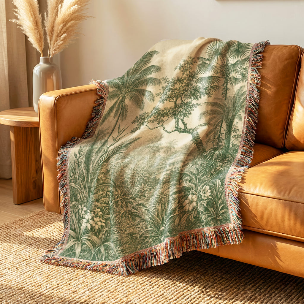 The Faraway Jungle Blanket