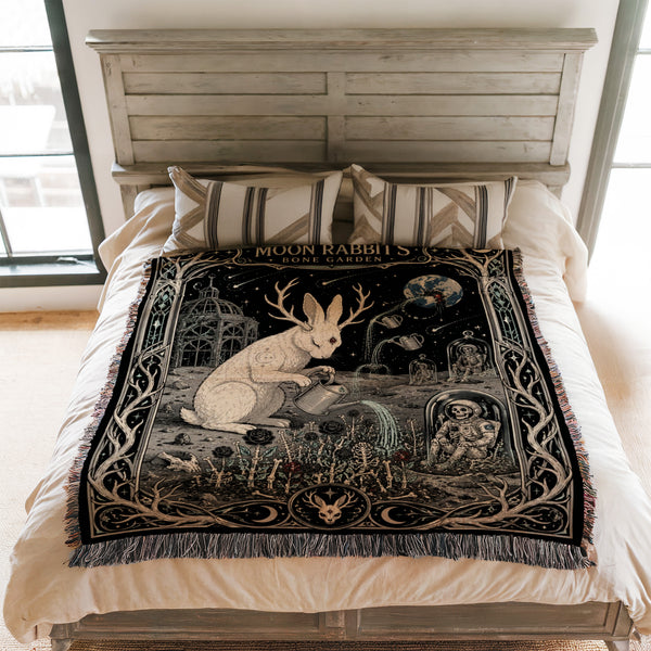 The Moon Rabbit's Bone Garden Blanket
