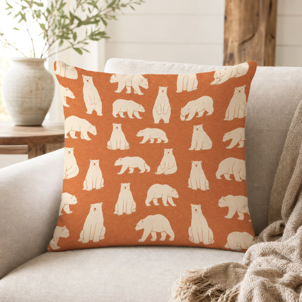 Rustwood Bears – Woodland Bear Pillow