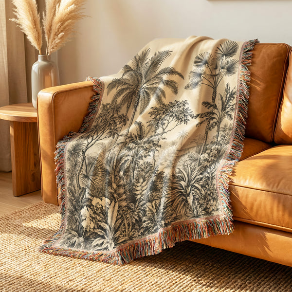 Palm House in the Tropics Blanket