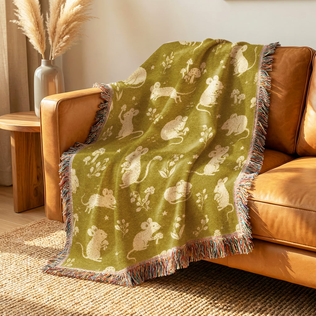 Meadow Mouse Blanket