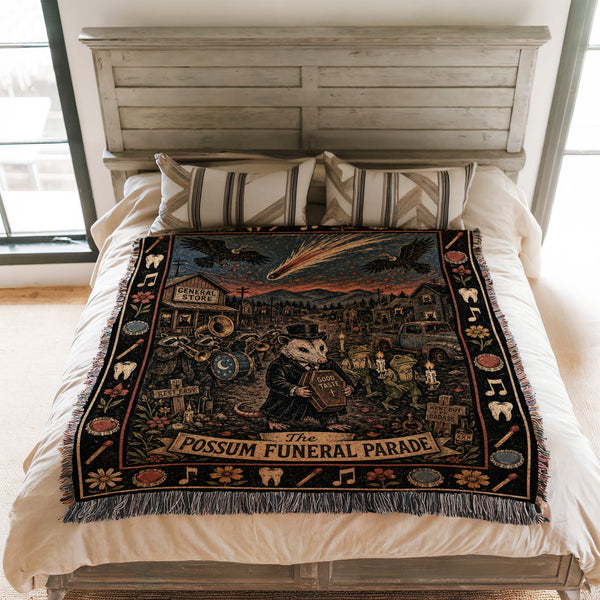 The Possum Funeral Parade Blanket