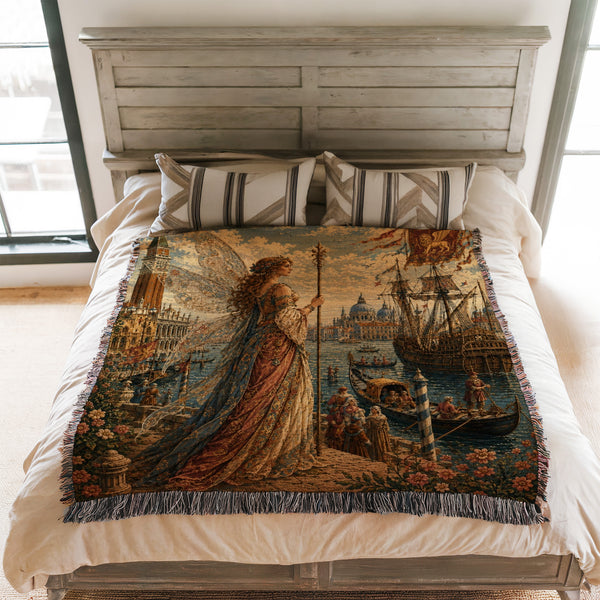 Venetian Harbour Fairy Blanket
