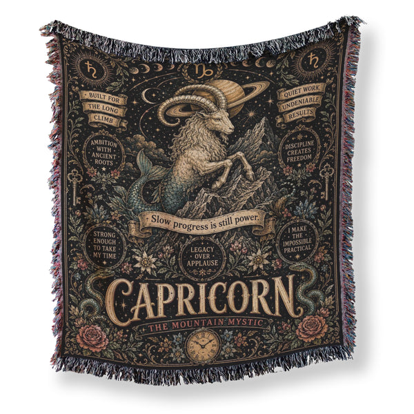 Capricorn – The Mountain Mystic Zodiac Blanket