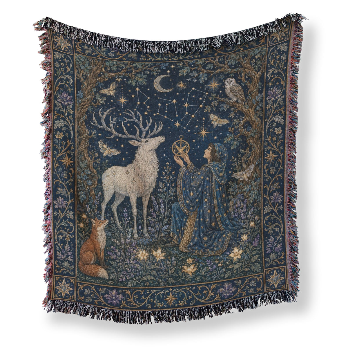 The Astrologer and the White Stag Blanket