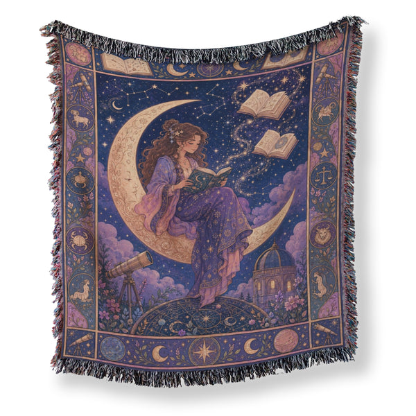 Celestial Moon Reader Blanket