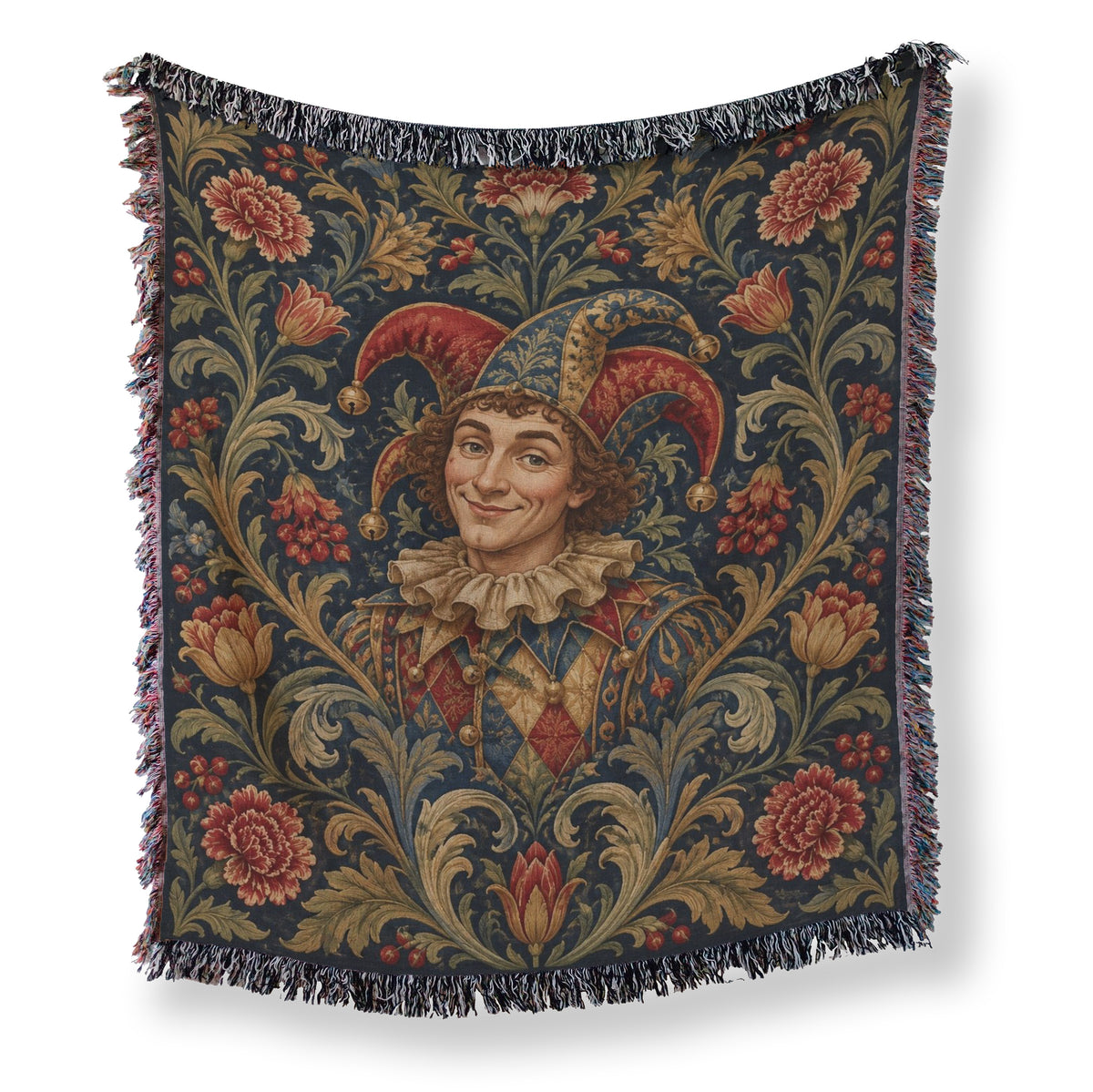 The Merry Court Jester Blanket