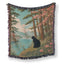 Lakeside Pines Black Cat Blanket