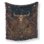 Taurus Rosebound Bull – Gothic Zodiac Blanket