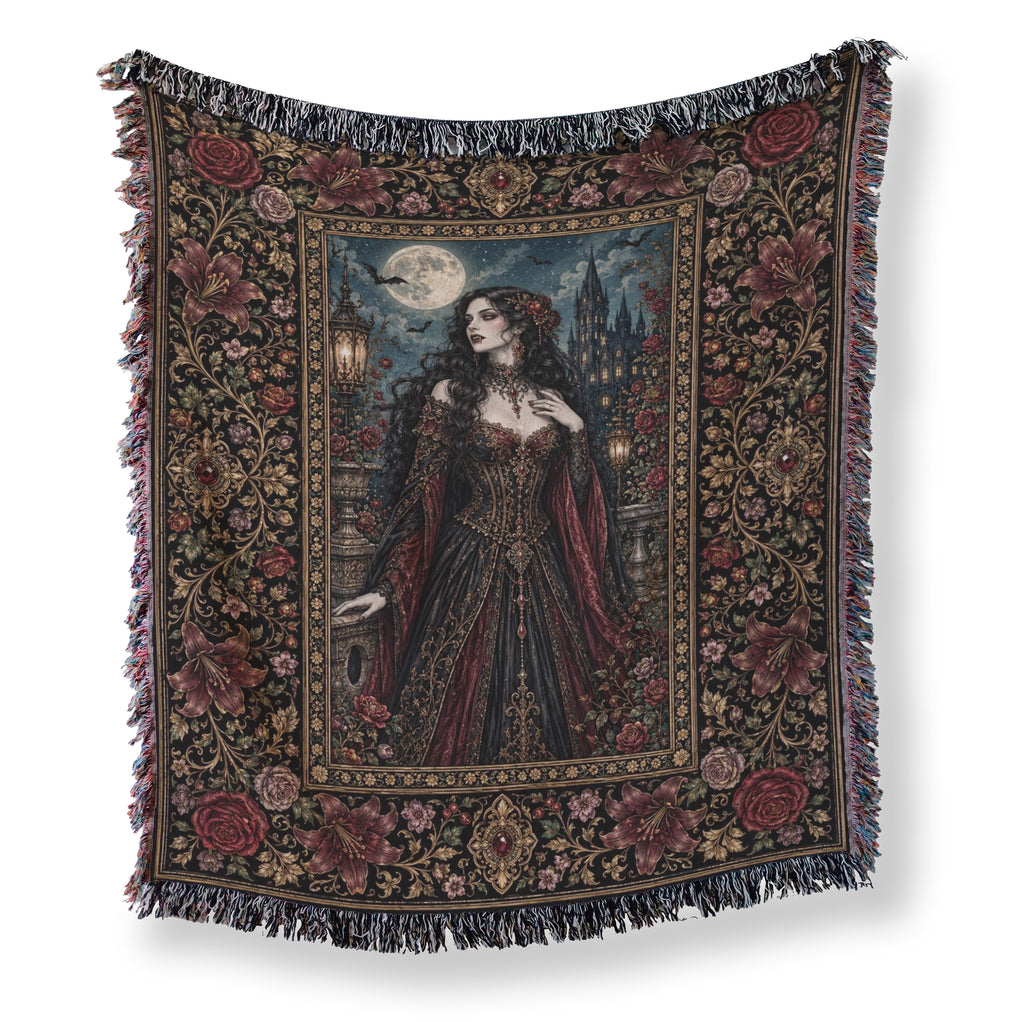 Crimson Vampire Countess Blanket