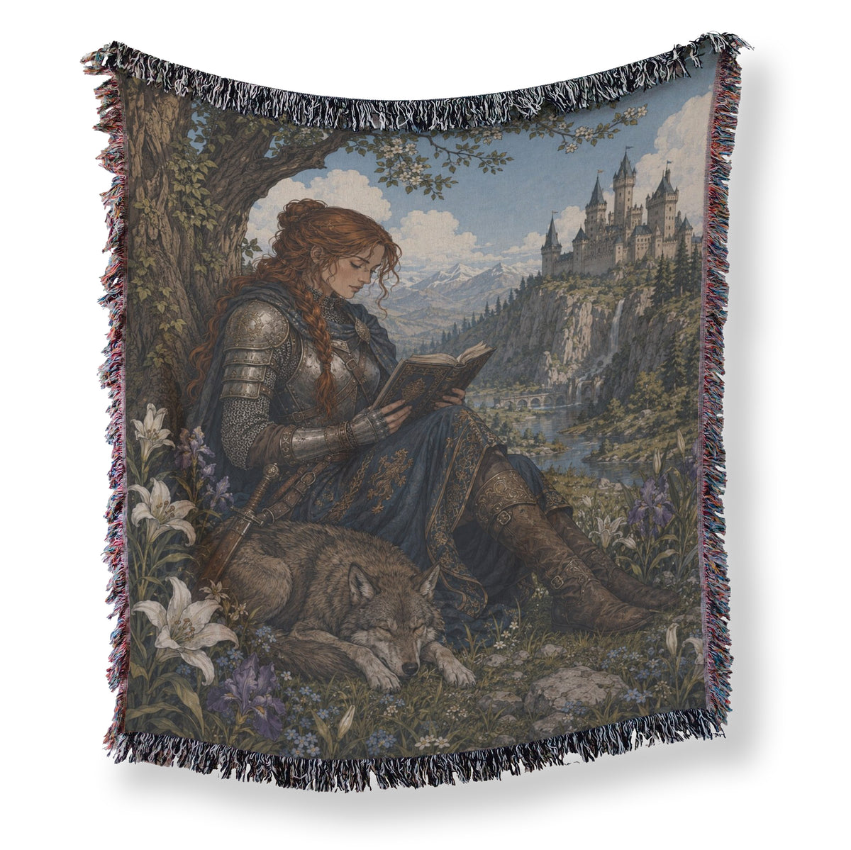 The Wolfbound Reader Blanket