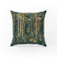 Midnight Flower Grove Pillow