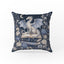 Silver Dragon Library – Blue Fantasy Pillow