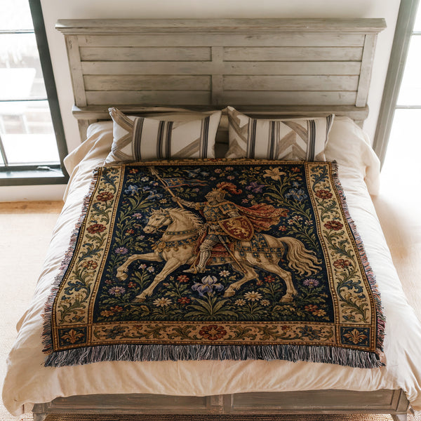The Fleur-de-Lis Cavalier Blanket