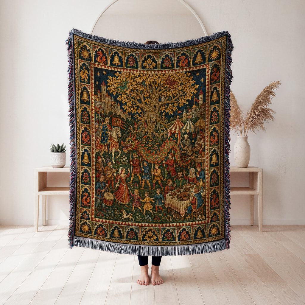 The Dragon Festival of the Vale Blanket