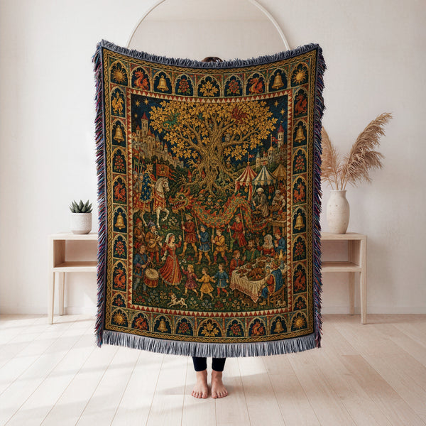 The Dragon Festival of the Vale Blanket