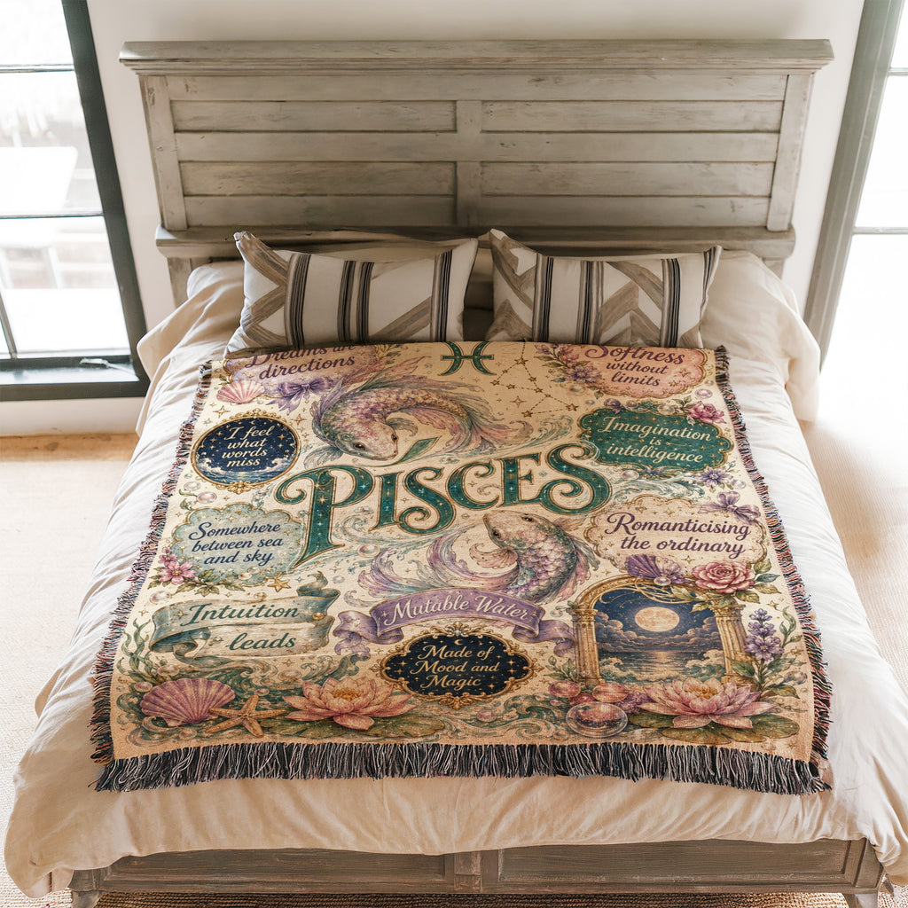 Pisces – Dreaming Waters Zodiac Blanket